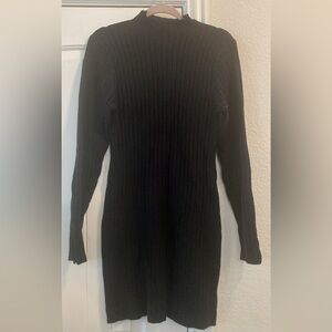 525 America Black Knit Dress